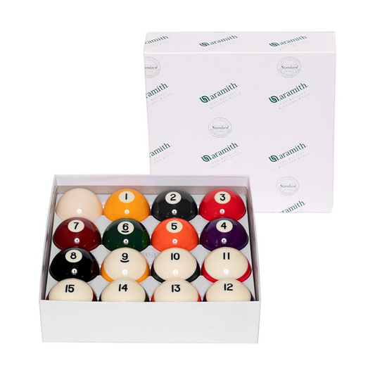 2 1/4" STANDARD POOL BALL SET - ARAMITH