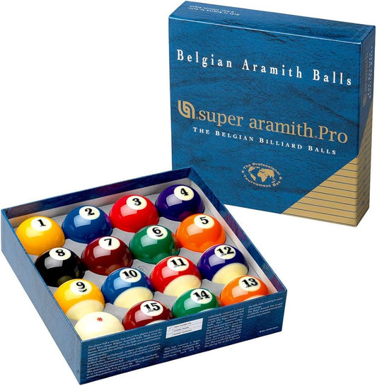 2 1/4" SUPER ARAMITH PRO POOL BALL SET