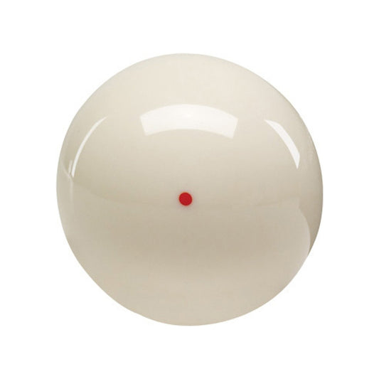 2 1/4" DYNAMO WEIGHTED RED DOT CUE BALL - ARAMITH