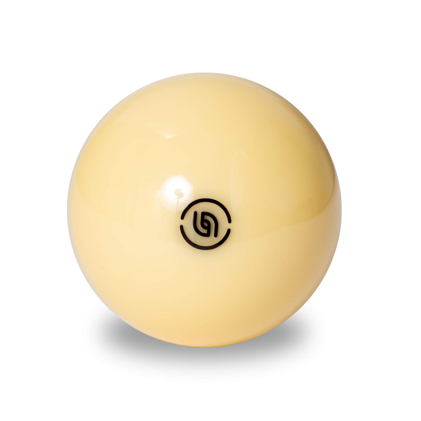 2 1/4" DURAMITH BLACK LOGO CUE BALL - ARAMITH