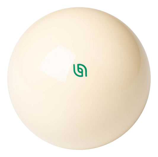 2 1/4" MAGNETIC CUE BALL - GREEN LOGO - ARAMITH