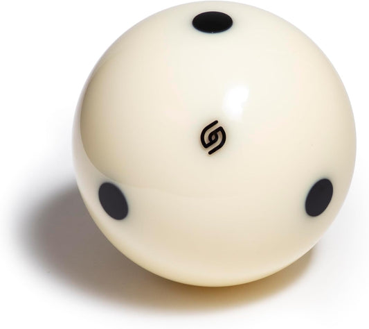 2 1/4" BLACK DOT PRO CUP CUE BALL - ARAMITH