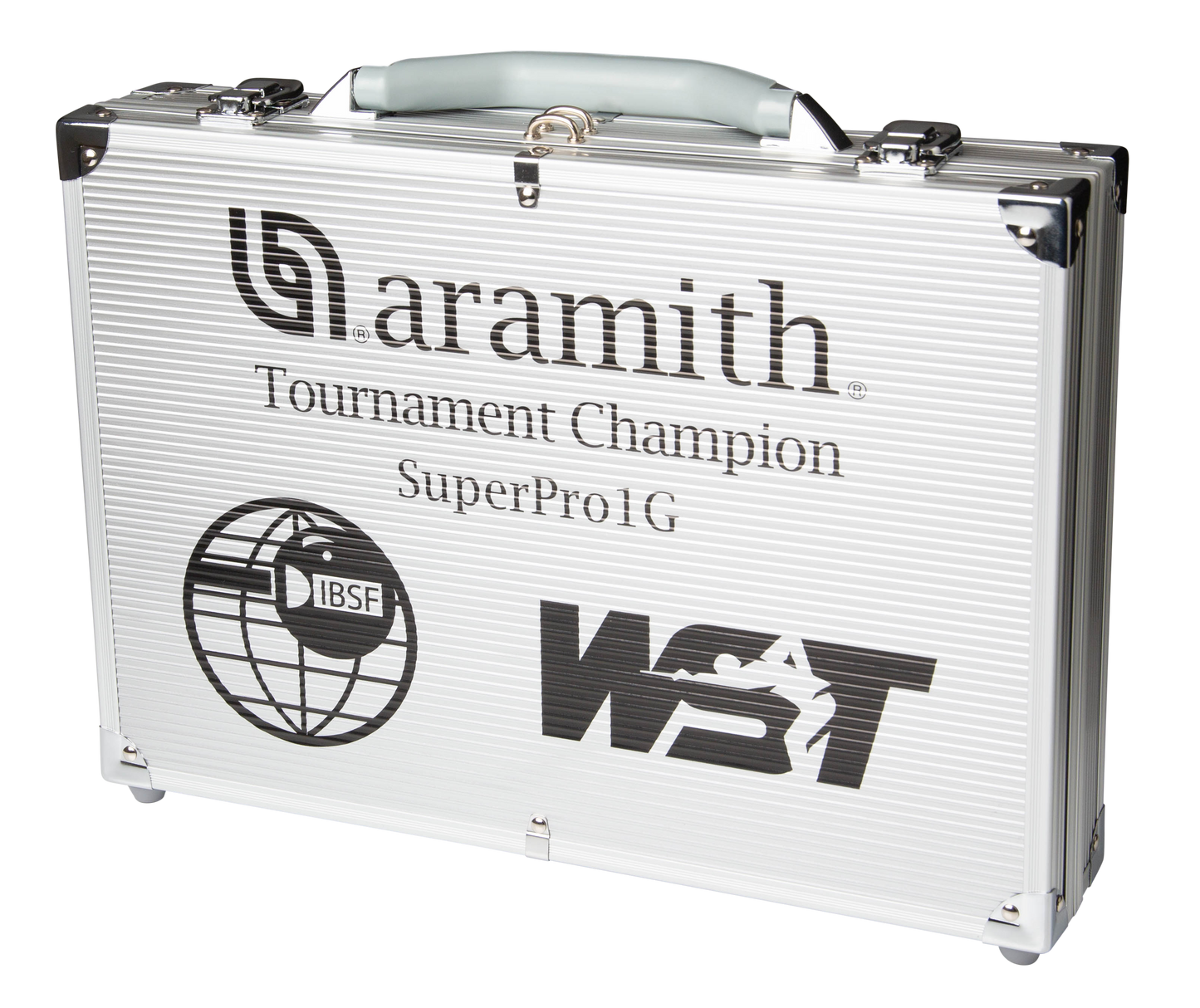 2 1/16" 1G TOURNAMENT CHAMPION SUPER PRO - SNOOKER BALL SET IN METAL CASE - ARAMITH