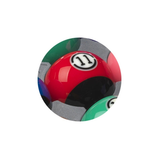 2 1/4"BLACK SERIES DURAMITH POOL BALL SET - ARAMITH