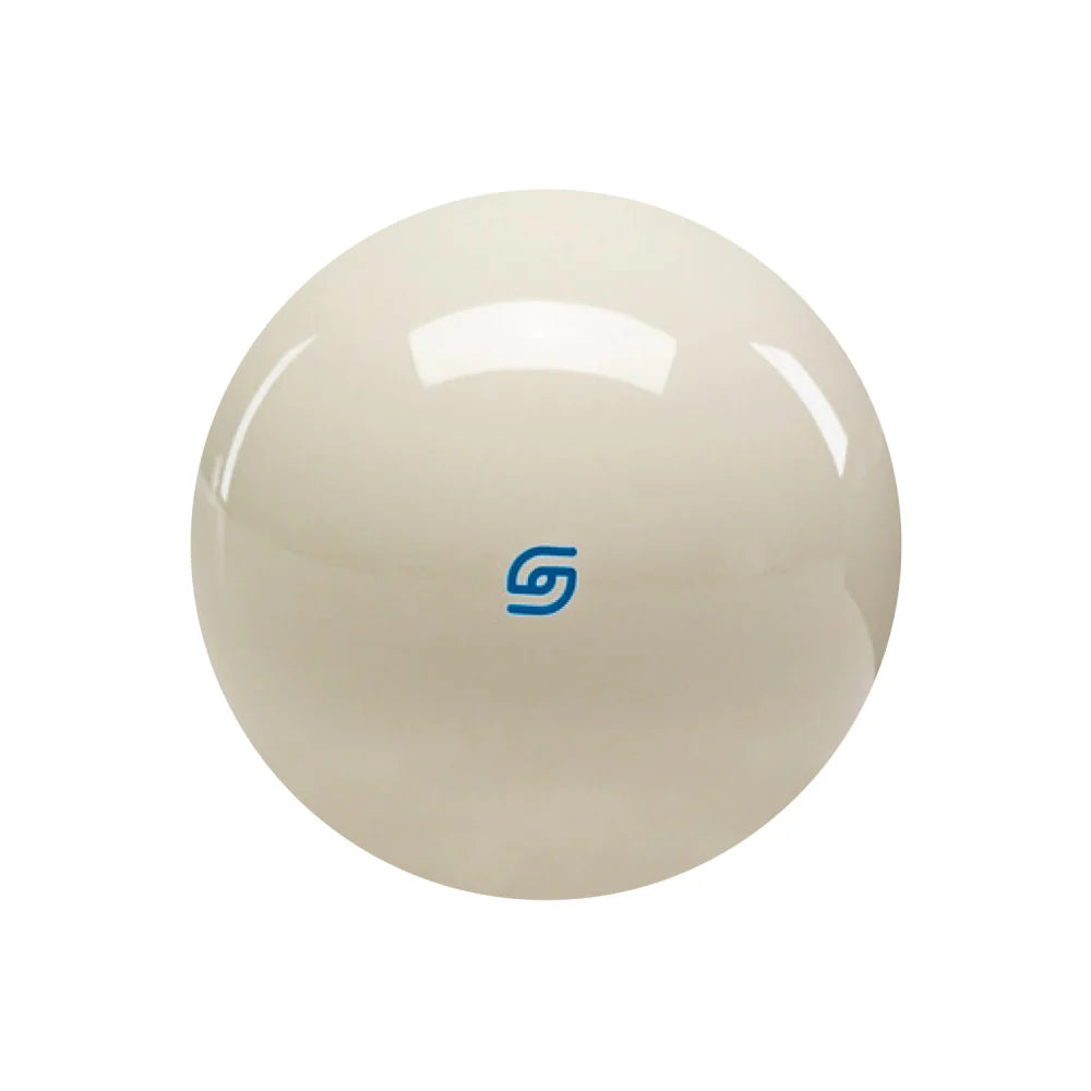 2 1/4" PREMIUM BLUE LOGO CUE BALL - ARAMITH